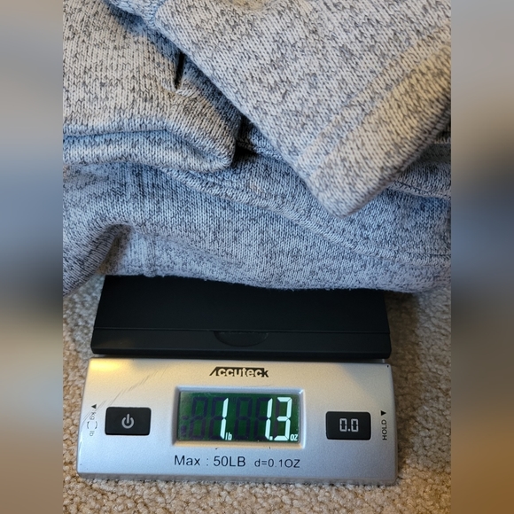 NWOT Danskin Women's Double Collar Full Zip Jacket XL SUPER SOFT GRAY - Picture 8 of 9